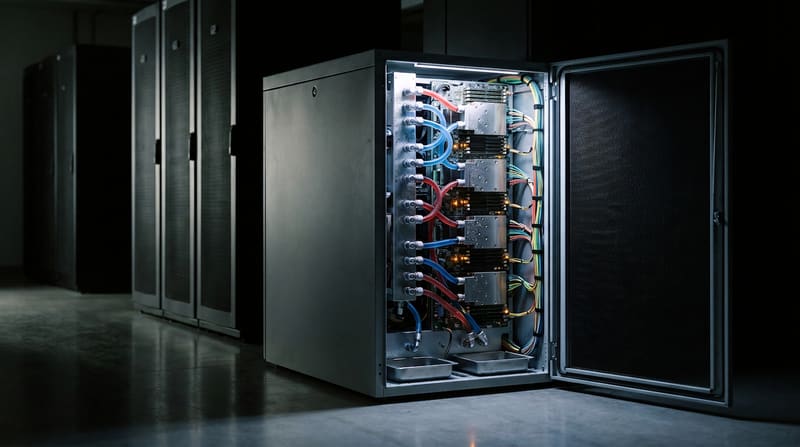Liquid cooled cabinet